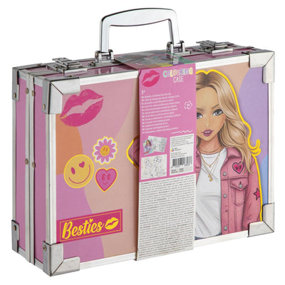 Creative craft group besties metal color case incl. canvas
