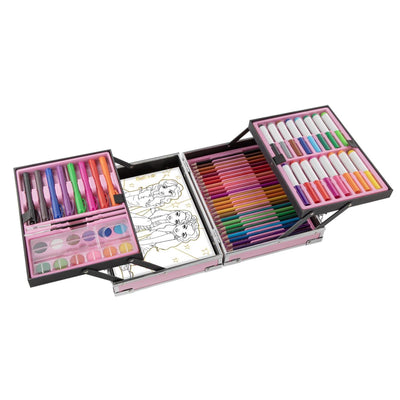Creative craft group besties metal color case incl. canvas