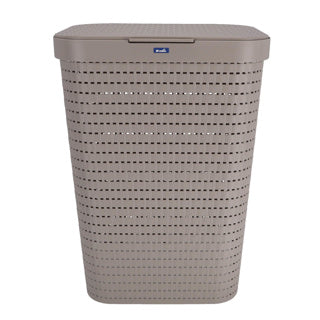 Rotho Rotho Country Laundry Basket 55L Cappuccino