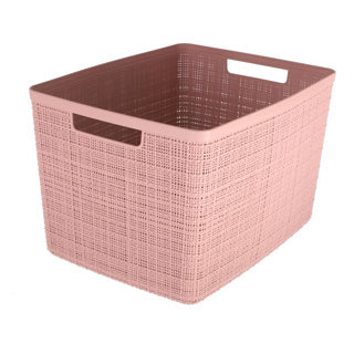 Curver Curver Curver Cesto di stoccaggio Jute-look 20L Pink