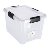 Iris airtight box 20l transparant 40x30x25 cm | 2 stuks - afbeelding 1
