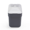 Curver ready to collect prullenbak - 20 liter - donkergrijs lichtgrijs