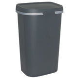 Curver mistral afvalbak flat 50l antraciet - afbeelding 1