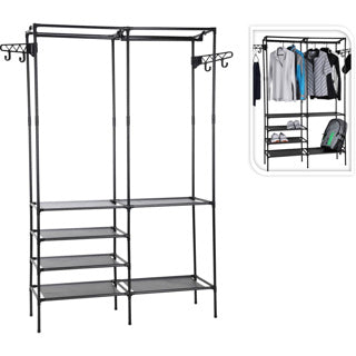 Estante de ropa 108x36x170cm