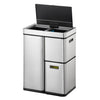Eko afvalemmer 30+15+15l mirage plus sensor