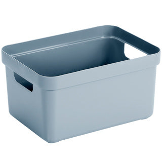 Sigma caja de almacenamiento para el hogar 5l azul 252x175x122mm | 3 piezas