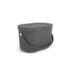 Rotho Rotho Albula Bio Waste Bin 3.2L Antracite