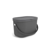 Rotho Rotho Albula Bio Waste Bin 3.2L Antracite - afbeelding 1