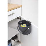 Rotho Rotho Albula Bio Waste Bin 3.2L Antracite - afbeelding 2