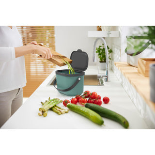 Rotho Rotho Albula Bio Waste Bin 3.2L Green