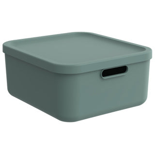 Rotho Decoration Storagebox Albula Light 20 L Misteloe verde