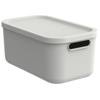 Decoration Storagebox Albula Light 12 L visone bianco
