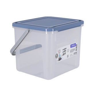 Rotho waspoederbox 4.5l horizon blauw transparant