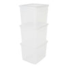 Iris Storage Bin 30L Conjunto de 3 con tapa