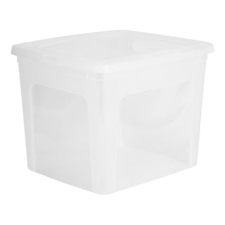 Iris Storage Bin 30L Conjunto de 3 con tapa