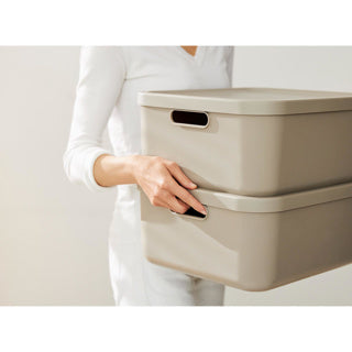 Rotho Rotho Albula Decoration StorageBox 20L Cappuccino