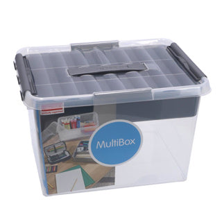 Caja de almacenamiento SunWware Q-Line con implementación de 22 litros