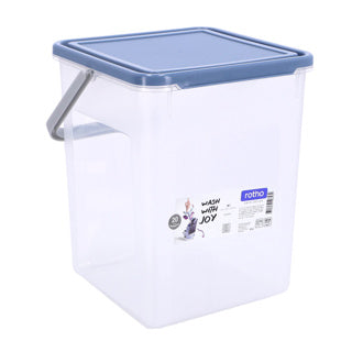 Rotho Waspoederbox 5 Kg 9 L Horizon Blue