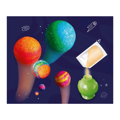 Pianeti rimbalzanti del cosmo - set di esperimenti - crea le tue palline rimbalzanti a forma di pianeta - crea Marte, Giove, Venere e Saturno - giocattoli vocali - da 8 anni