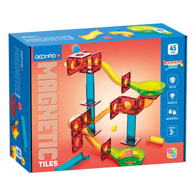 Piastrelle magnetiche Geomag Pista per biglie - 45 pz.