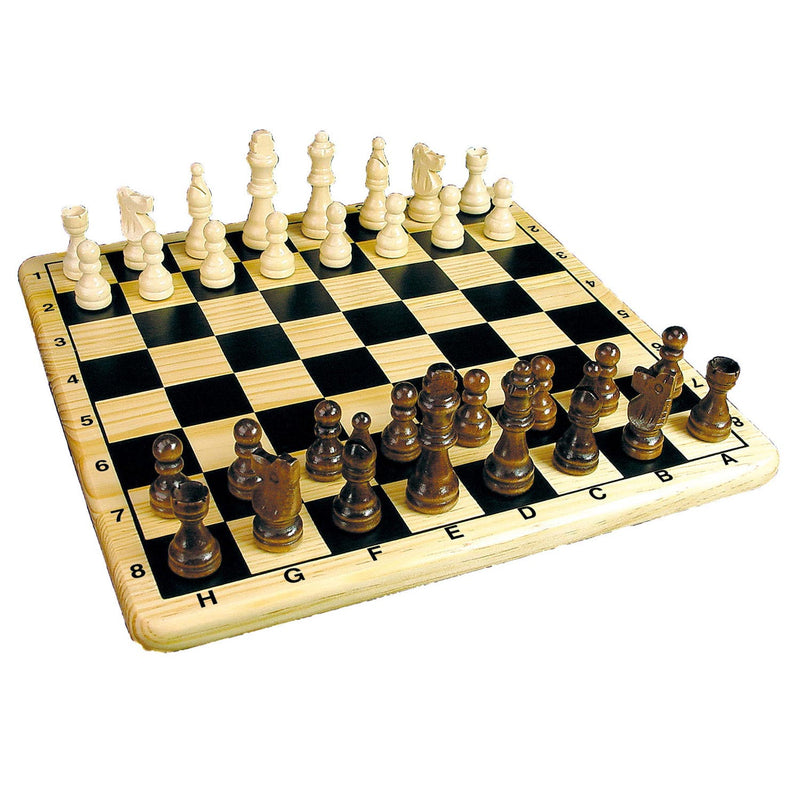 Tactic houten schaakbord
