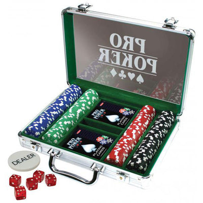 Tactic pro pokerkoffer, 200 chips