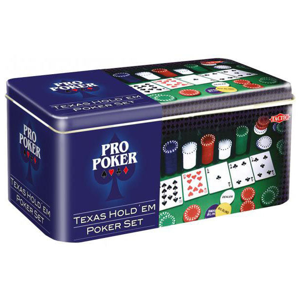 Tactic pro pokerset texas hold’em