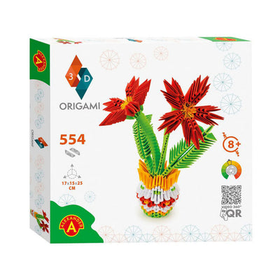 Selecta ORIGAMI vaso da fiori 3D, 554dlg.