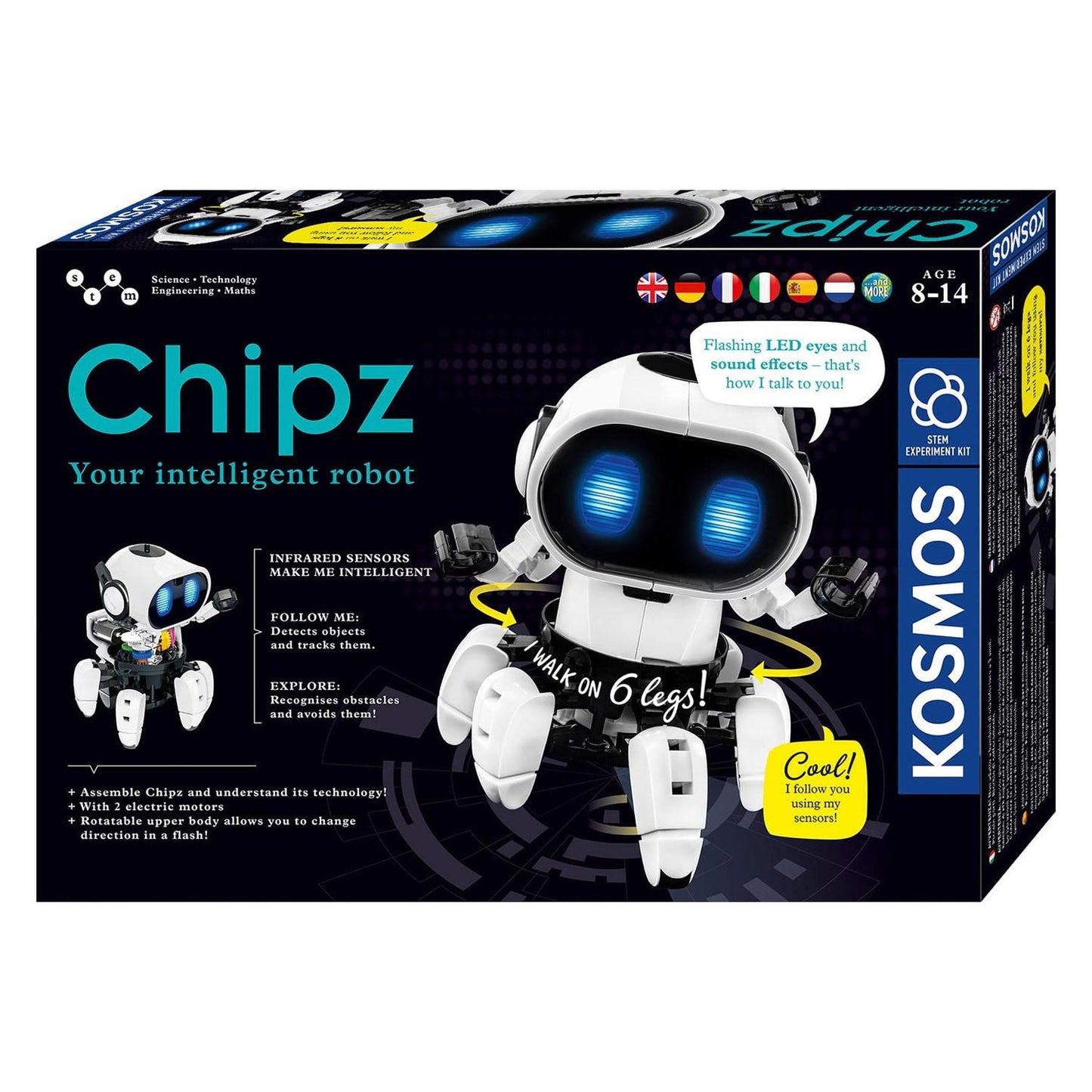 Robot inteligente Kosmos Chipz