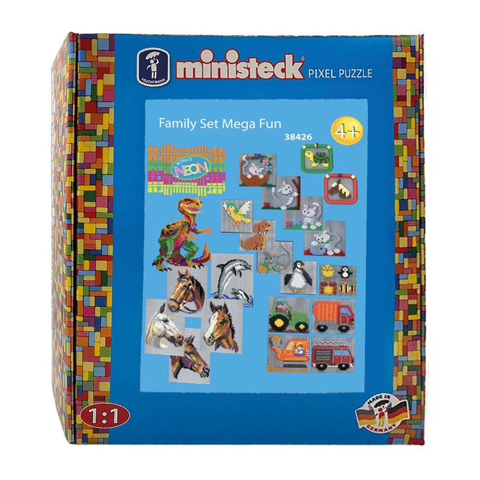 Ministeck Familieset Mega Fun XXL Box, 4000st.