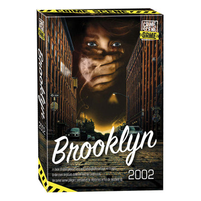 Tactic crime scene brooklyn 2002 – bordspel – misdaadspel – moderne stadszaak vol geheimen – diepgaand onderzoek en deductie – crime scene serie – game storm studio – 1 of meer spelers – vanaf 18 jaar