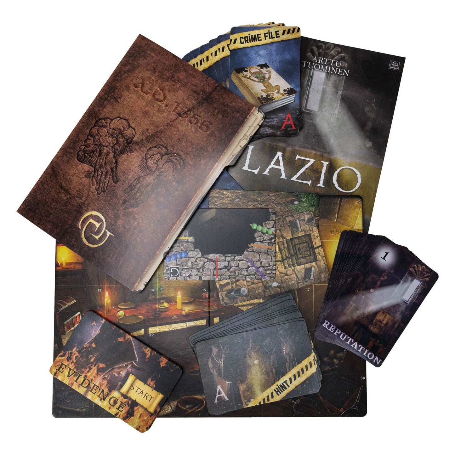 Tactic crime scene lazio 1356 nl bordspel