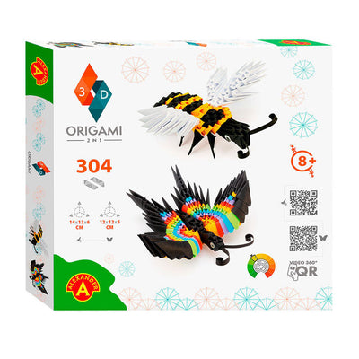 SelectA Origami 3D a Vlinder, 304dlg