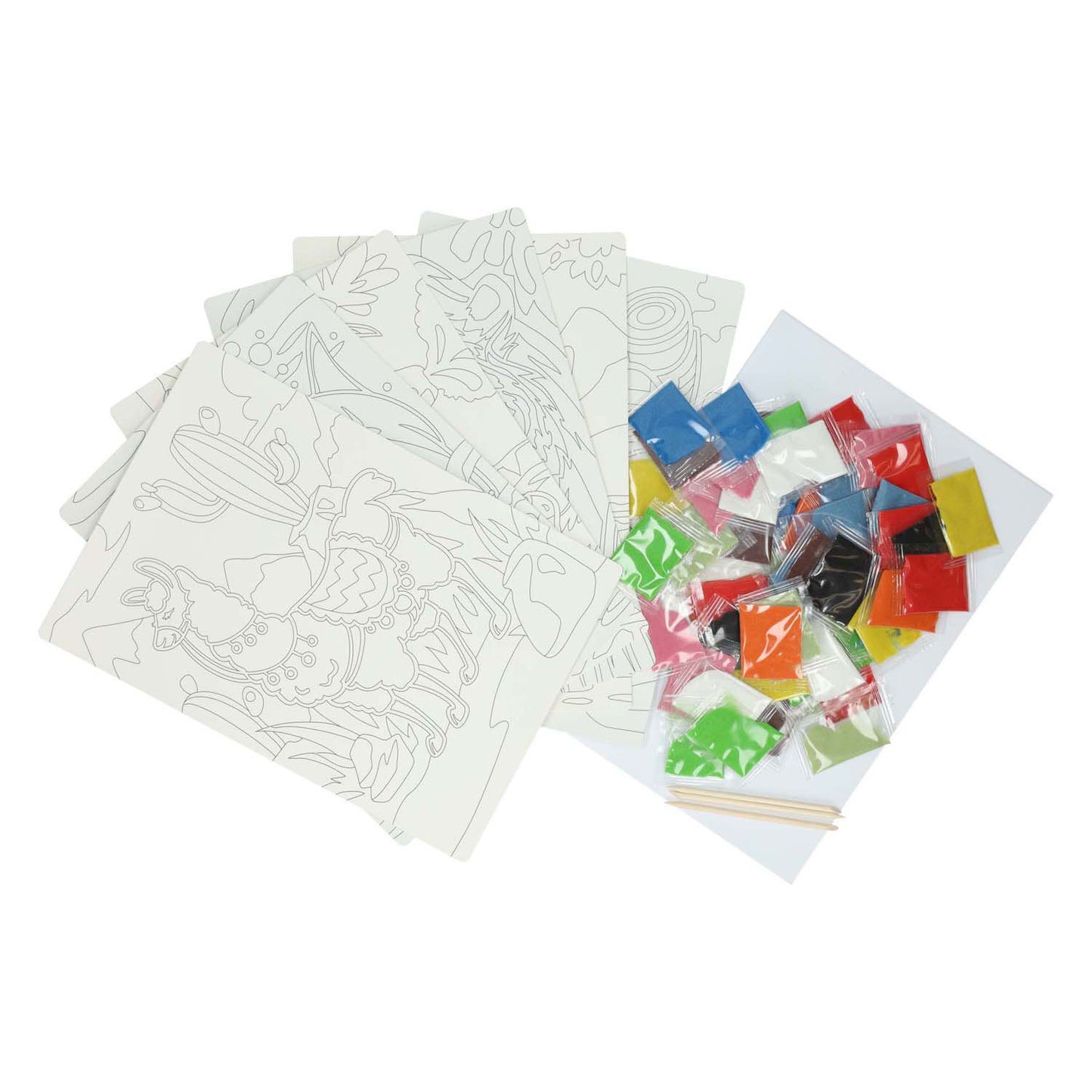 Selecta Zandkunst Crafts Mega Pack (66 bolsas de arena artesanal)