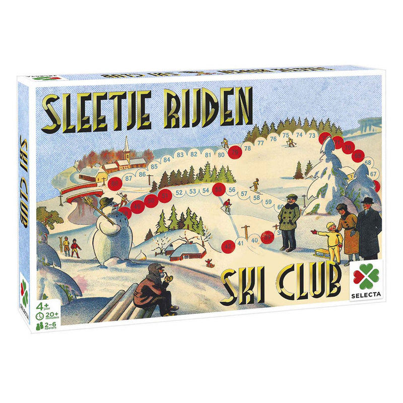 Tactic bordspel spellen van toen - sleetje rijden ski club