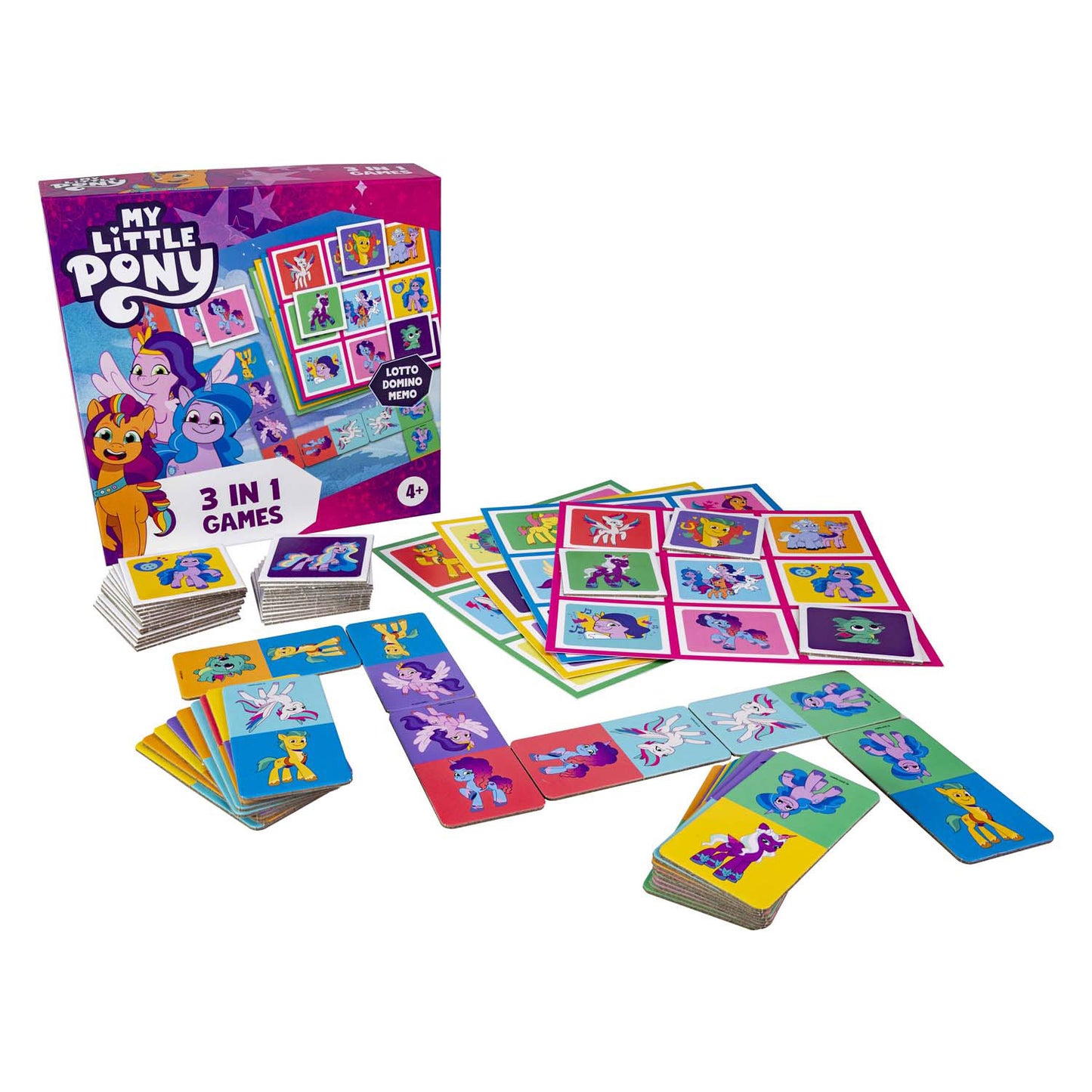 SelectA My Little Pony 3in1 Memo Lotto Domino