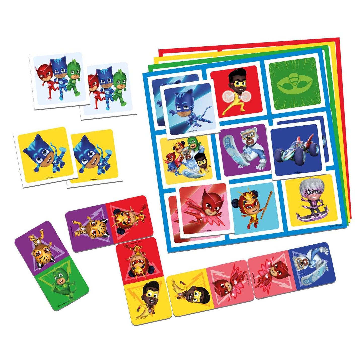 SelectA PJ Masches 3in1 Memo Lotto Domino