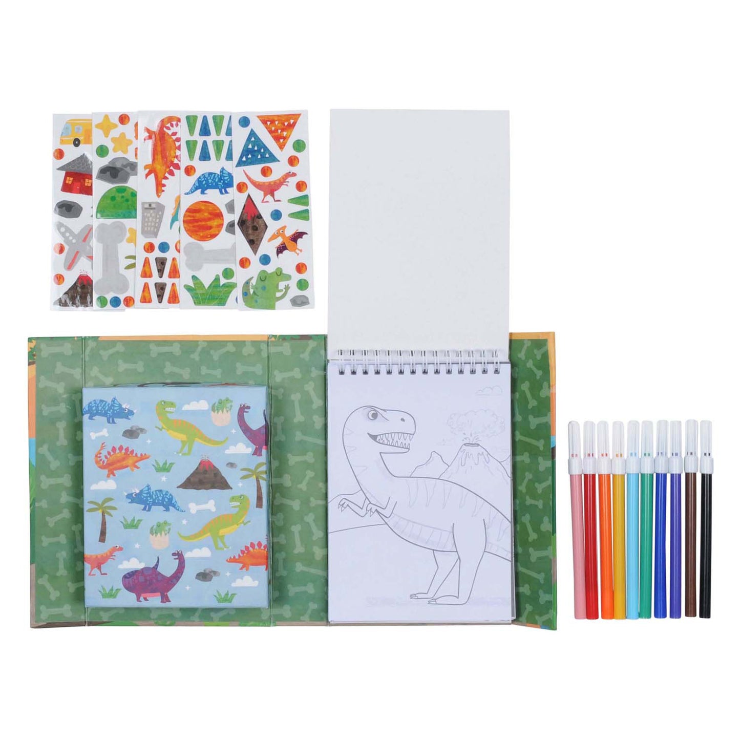 Conjunto de color Selecta - Dinosaurus