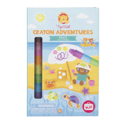 Tiger tribe waskrijt kleurset crayon adventures beach - - afbeelding 2