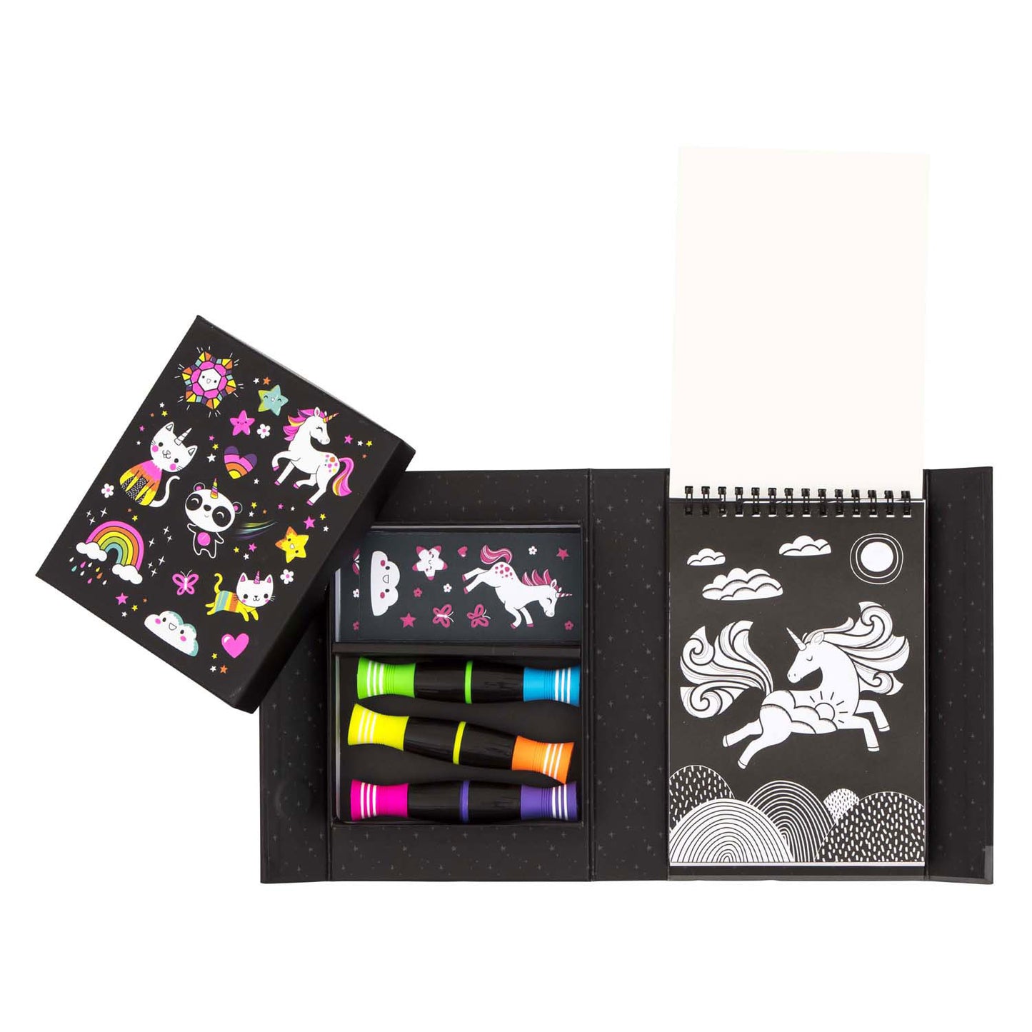 Selecta neon kleurset - eenhoorns en vrienden