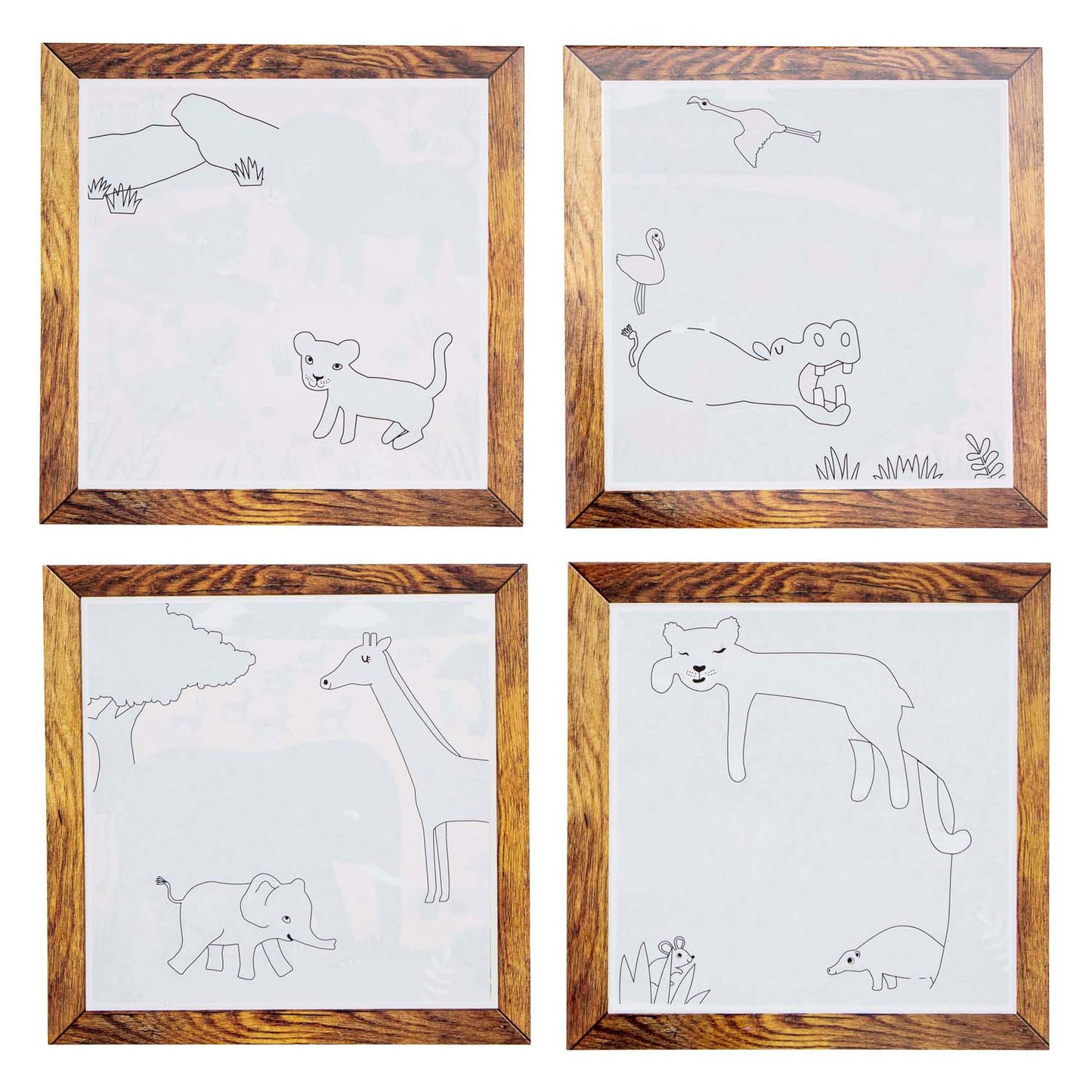 Pintura mágica SeleccA - Aventuras de Safari