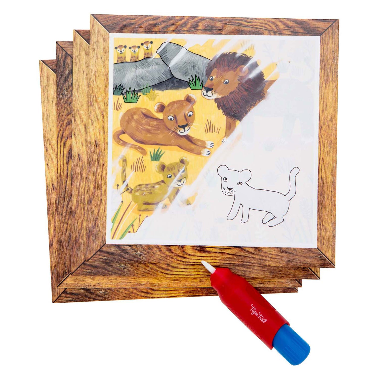 Pintura mágica SeleccA - Aventuras de Safari