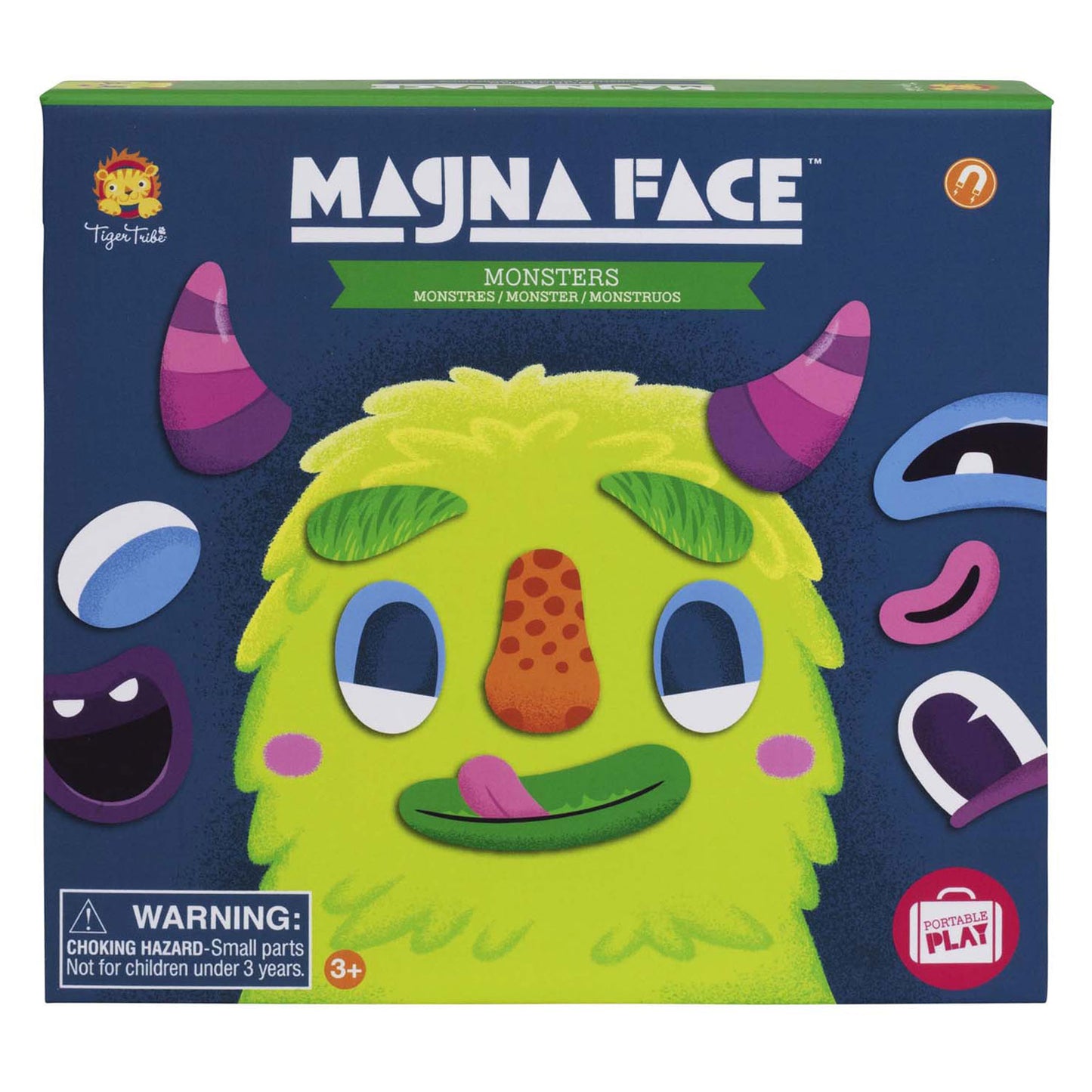 Selecta Magna Face - Monters Magnet Game