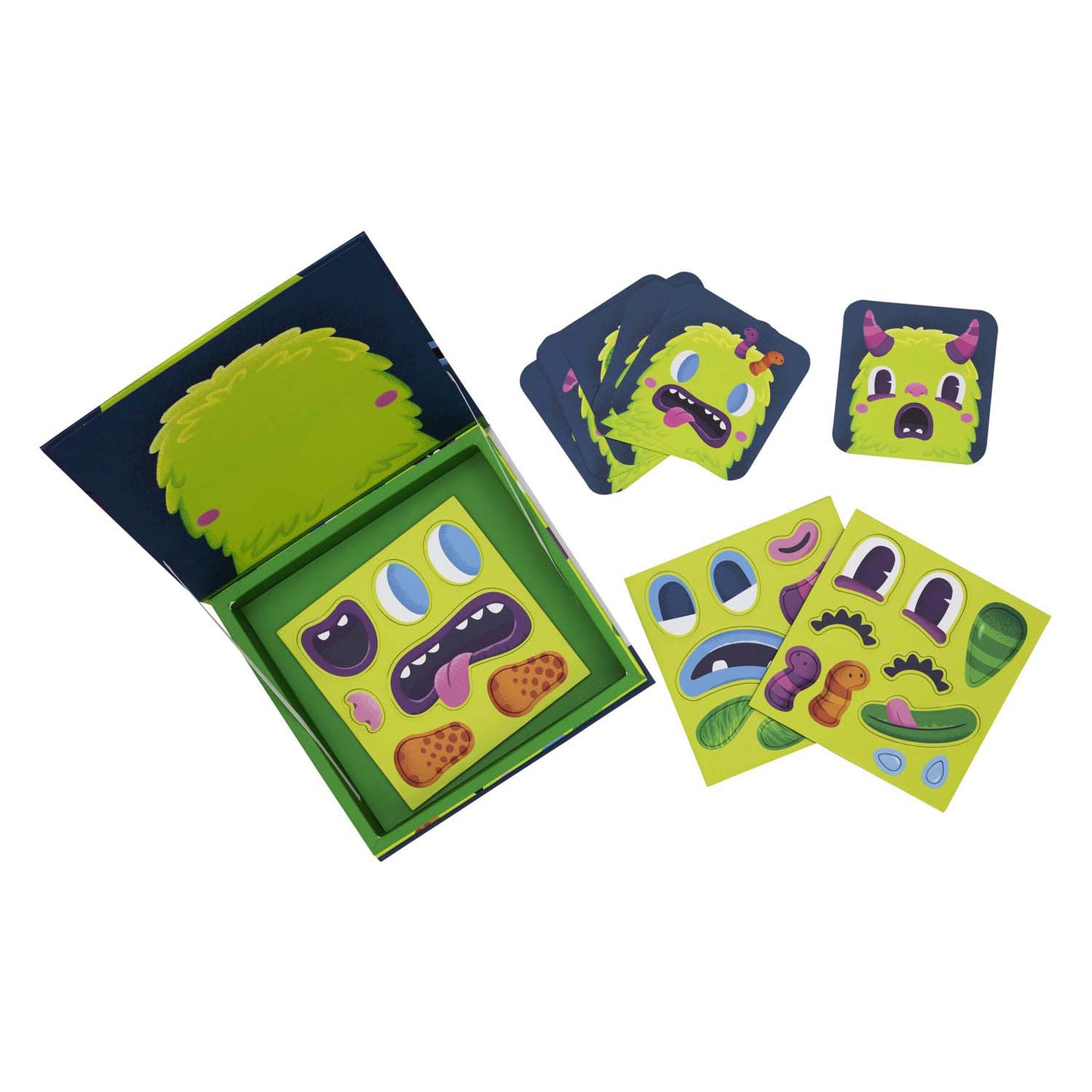 Selecta Magna Face - Monters Magnet Game