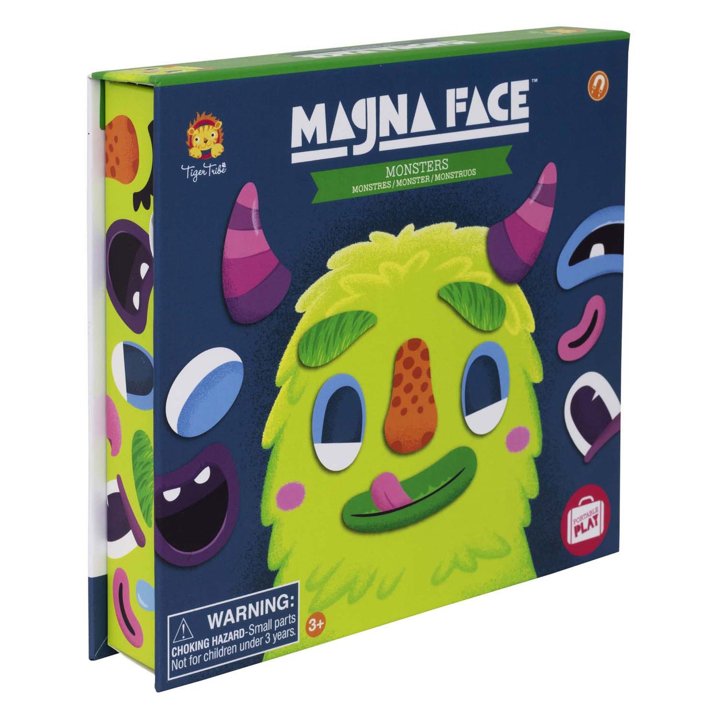Selecta Magna Face - Monters Magnet Game