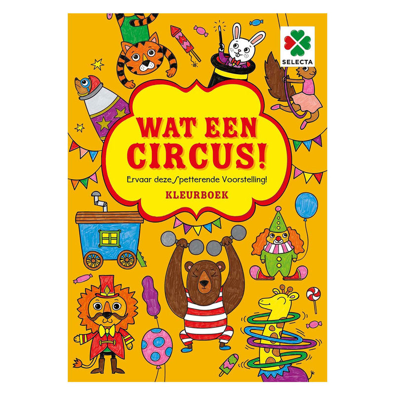 ¡Selecciona qué en Circus! libro para colorear