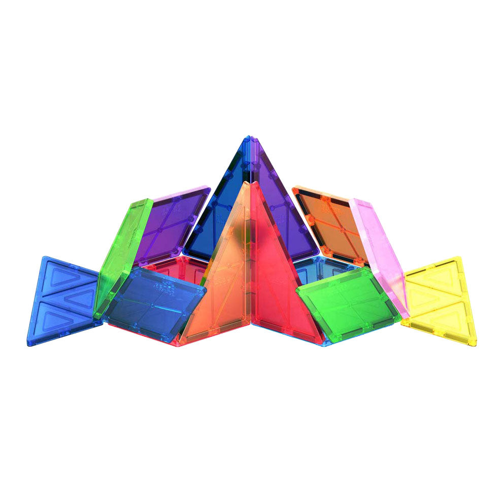 Selecta Picassotiles Geometry - Magnetic construction tiles, 16dlg.