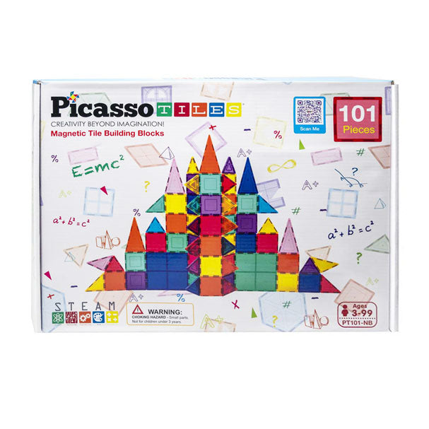 SelectA Picassotiles Play Set - Tiles Magnetic Building, 101dlg.