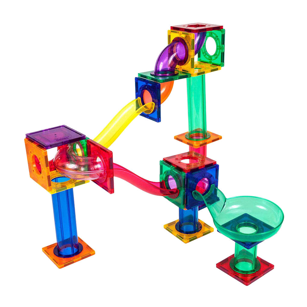 Selecta picassotiles pista per biglie - piastrelle magnetiche da costruzione - 50 pz.