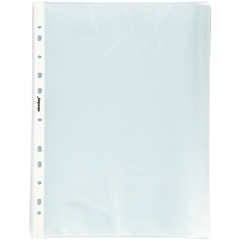 Cubiertas de inserto de plástico, A4, Hoja 210x297 mm, 100 piezas 1 caja